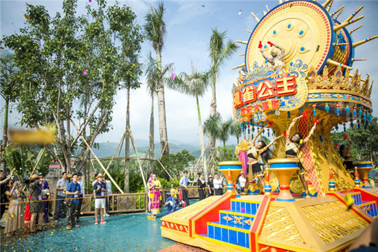 Another theme park attraction at Dalian Wanda’s new Xishuangbanna resort.--Courtesy Photo