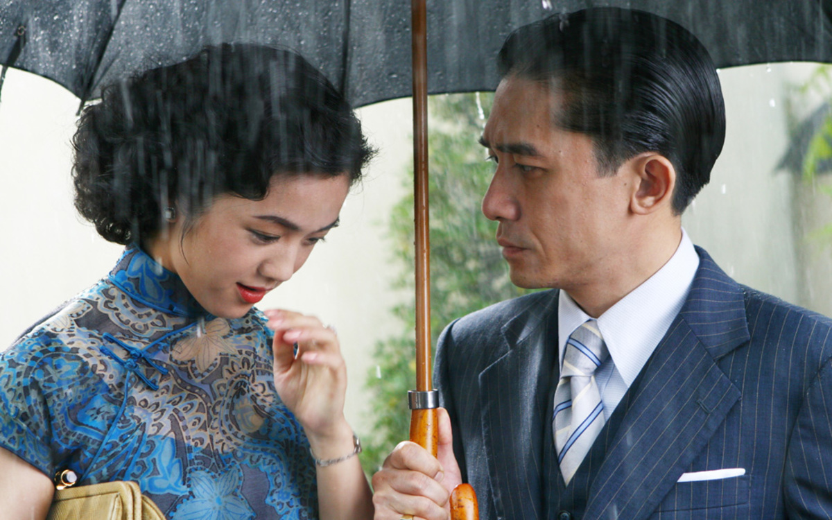 Lust, Caution, starring Tang Wei (L) and Tony Leung Chiu-wai was heavily censored and earned Tang a two-year ban from China's film industry. 