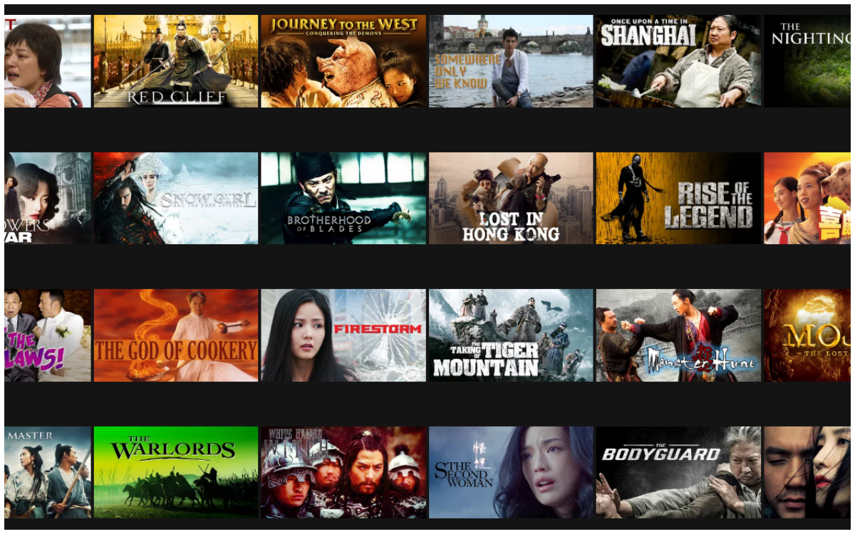 Chinese Movies On Netflix