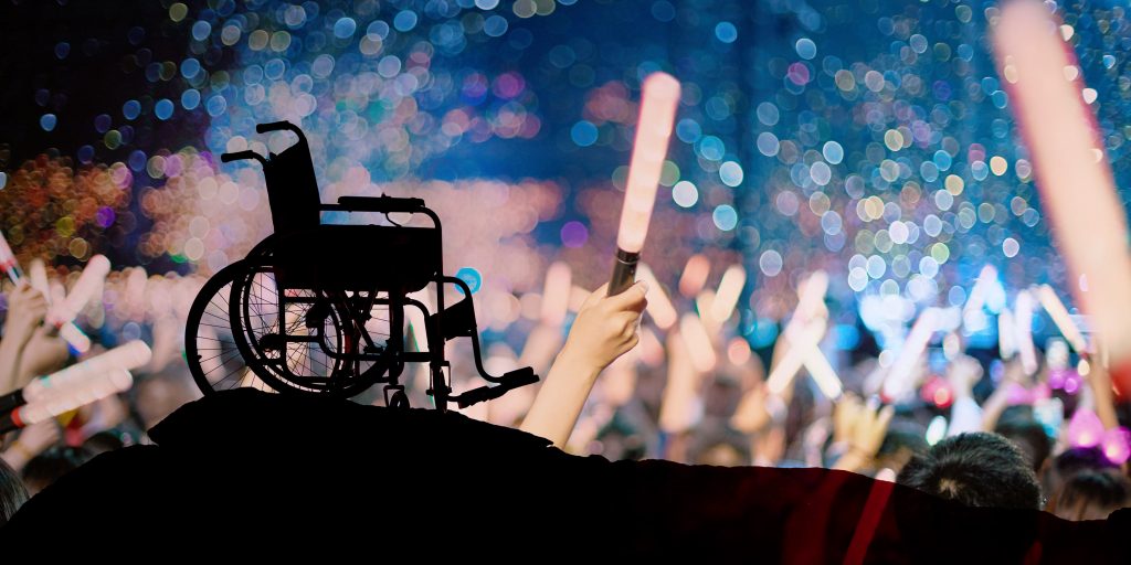 随着现场音乐在中国的蓬勃发展，残疾粉丝呼吁更多包容 |